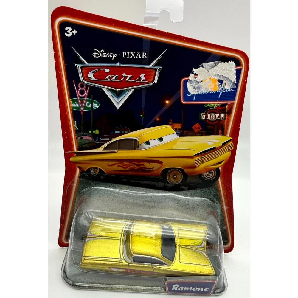 Disney Pixar Cars Supercharged Yellow Ramone Gold Impala Lowrider Sealed